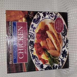 Minutes to Mealtime: Chicken and Turkey Recipes by Better Homes and Gardens 1994